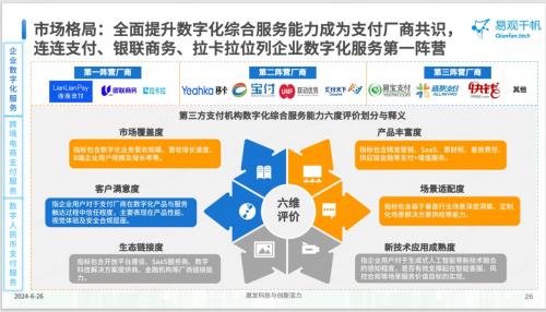 中国第三方支付市场专题分析2024 连连支付引领企业数字化服务，拓展数字内容新生态