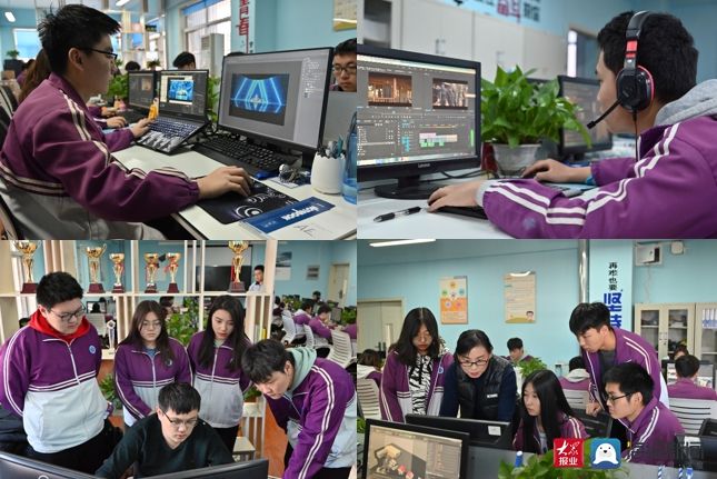 校企合作实战教学 济南信息工程学校数字工厂专班树立产教融合新标杆